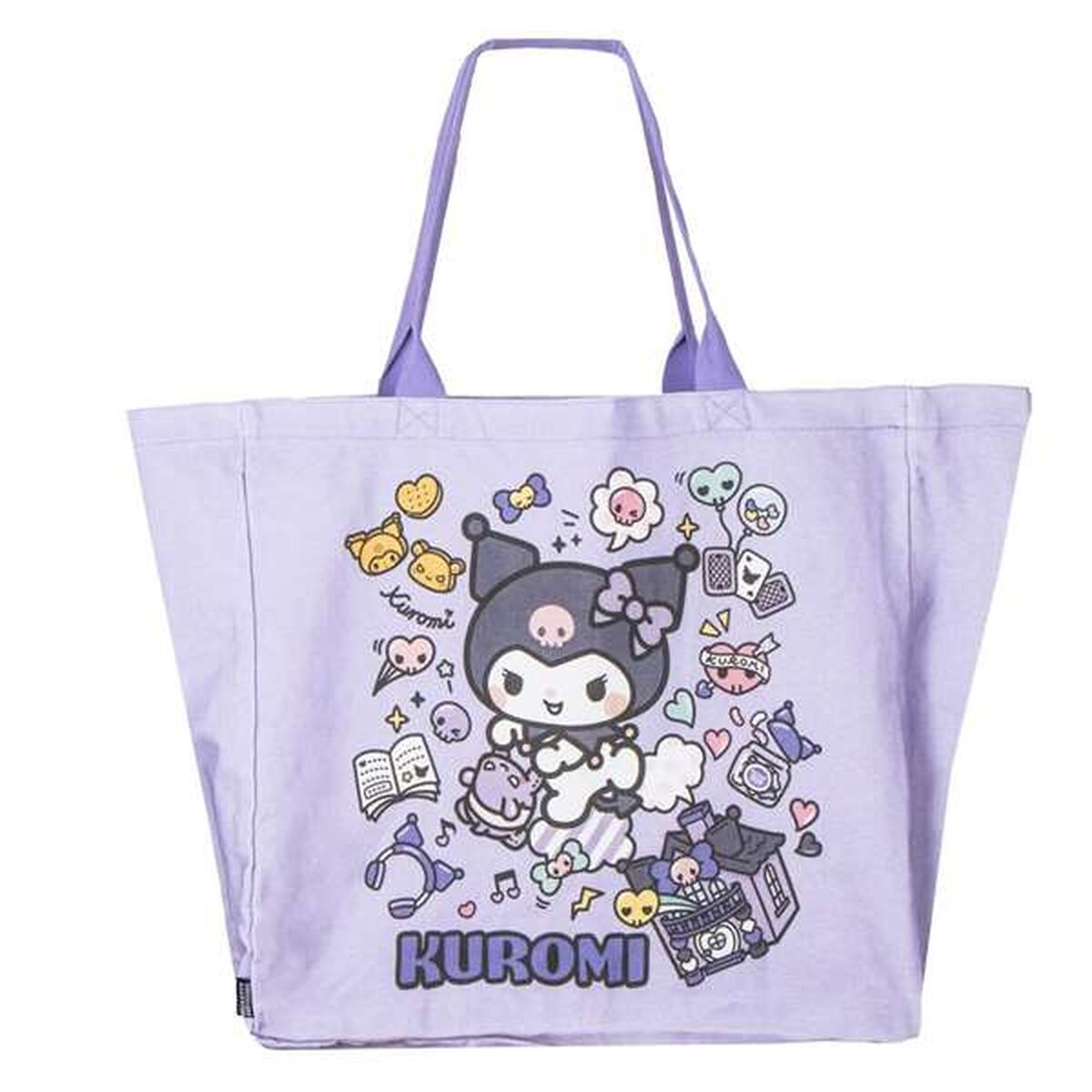 Hello Kitty Shopping Tasche Kuromi Flieder – Produktbild 1