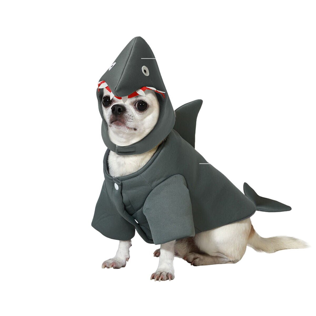 Hund Kostüm Größe M Shark – Produktbild 1