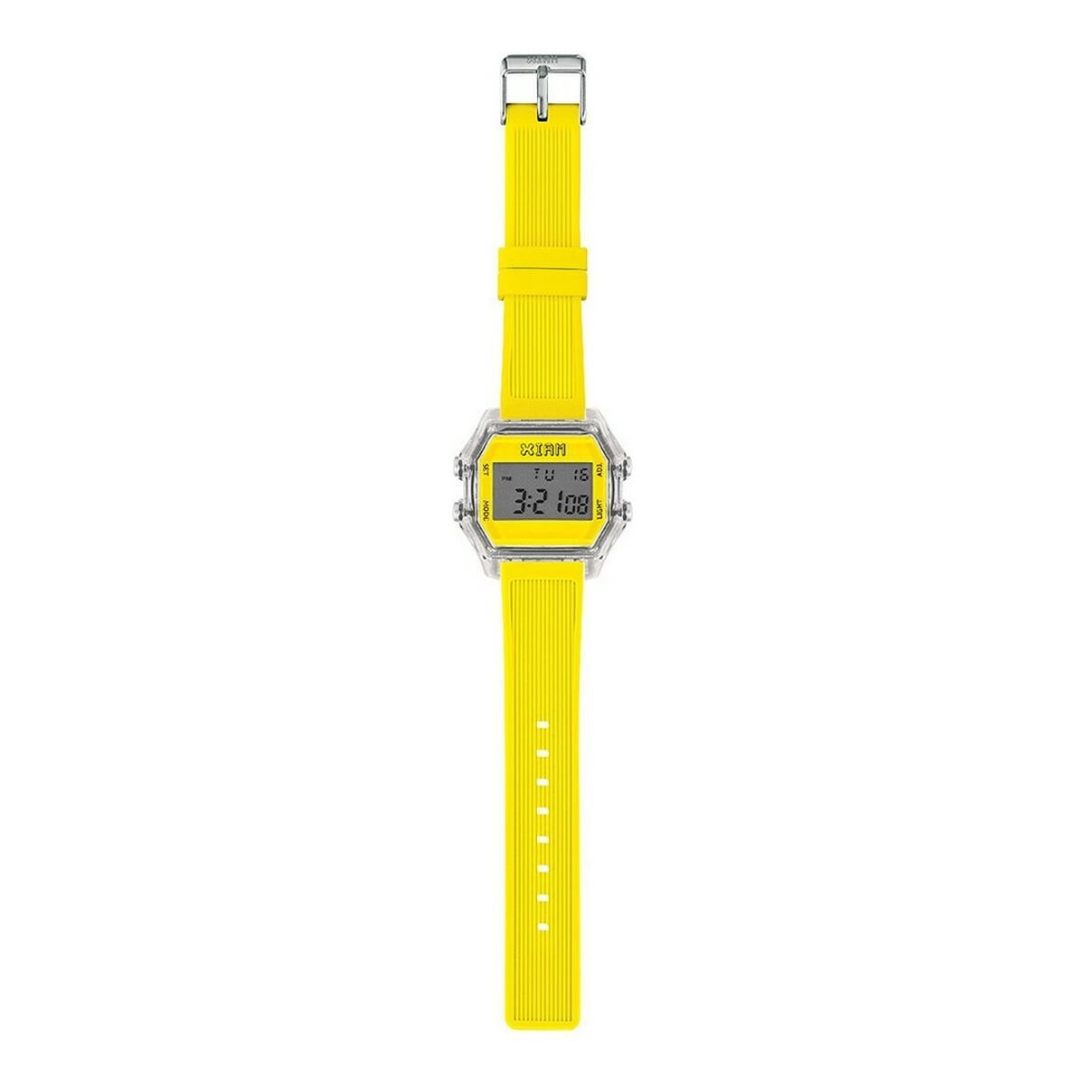 I Am Herrenarmbanduhr IAM-KIT522 Gelb Weiß – Produktbild 1