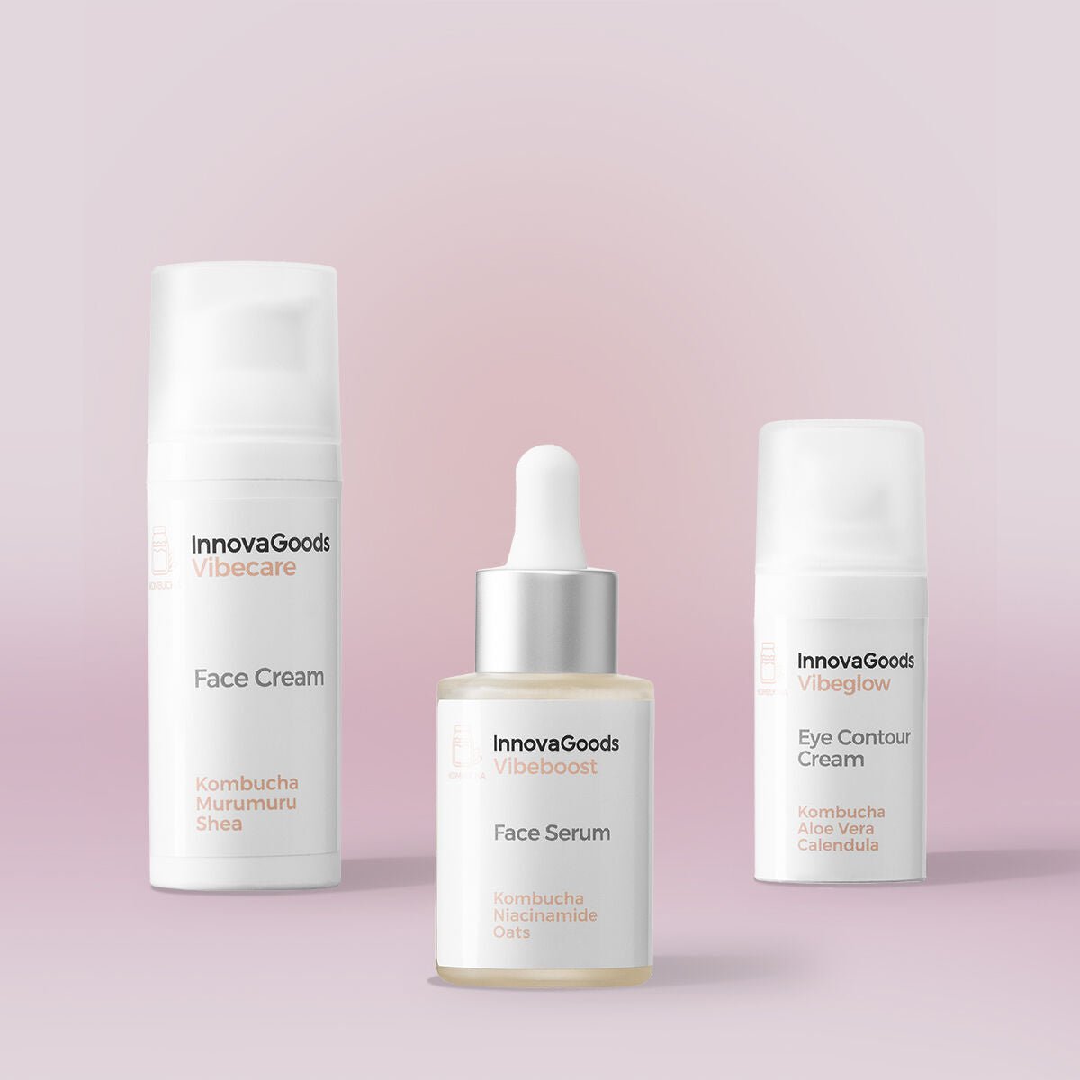 InnovaGoods Gesicht Moisturising Packung Kombucha – Produktbild 1