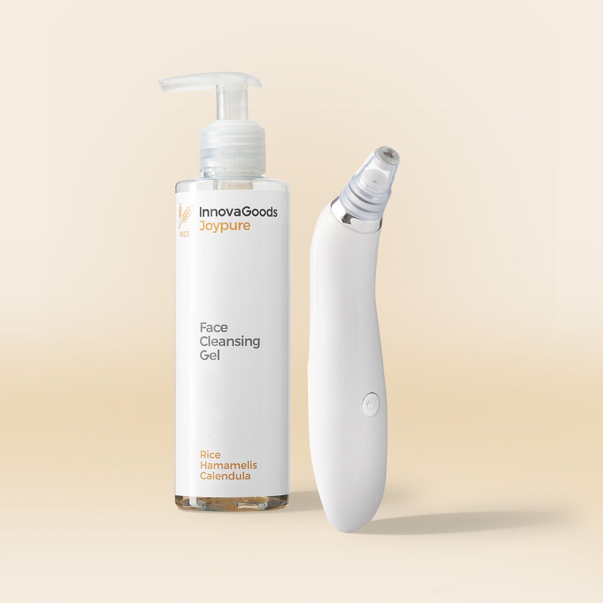 InnovaGoods Gesichtsreinigungs-Set Reis – Produktbild 1
