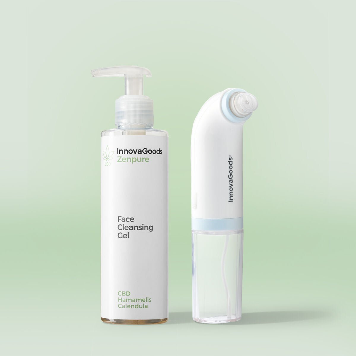 InnovaGoods Mitesser-Reinigungs-Set CBD – Produktbild 1