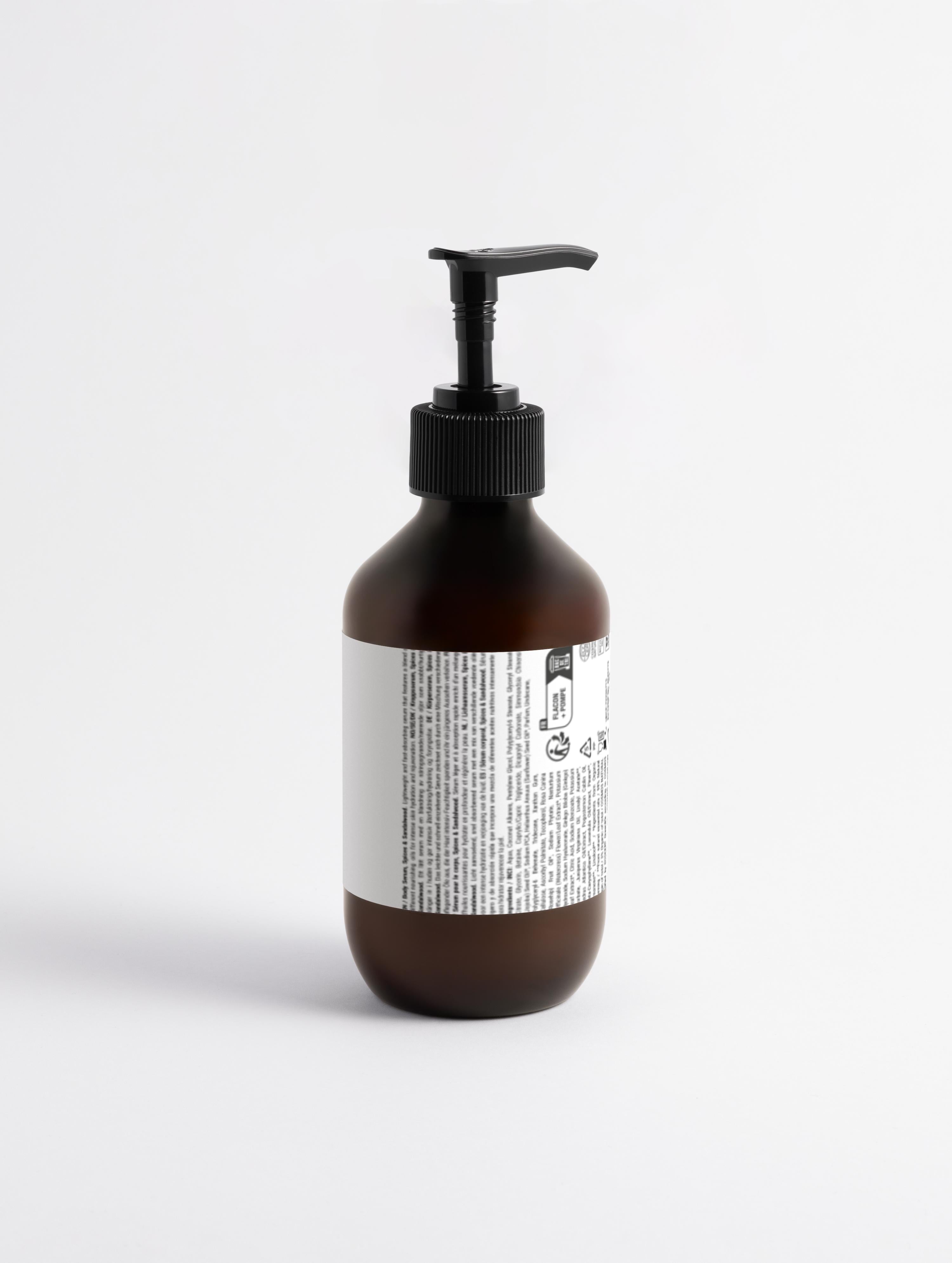 BYAG. Seidiges Körperserum – Spices & Sandalwood – Produktansicht 2