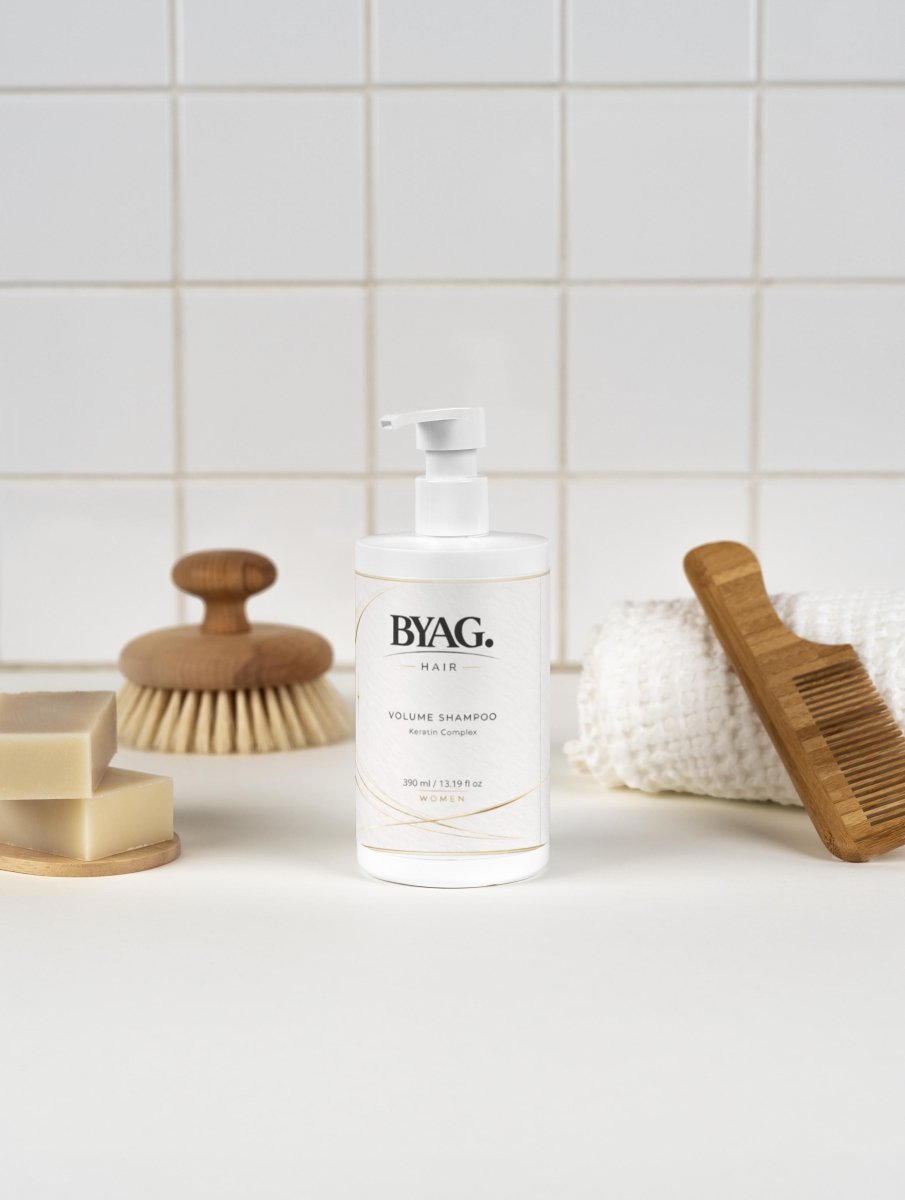 BYAG keratin volume boost shampoo