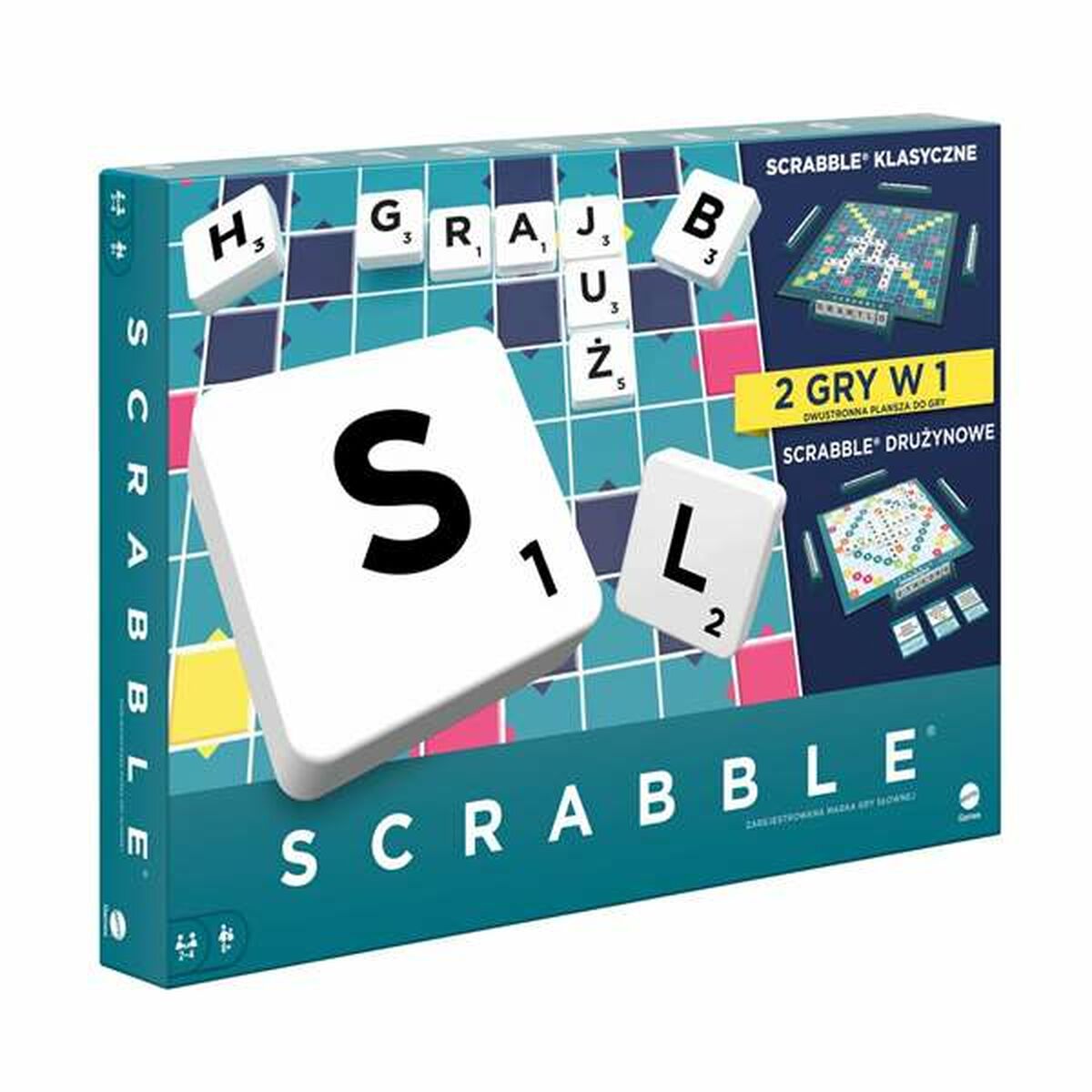 Mattel Brettspiel Scrabble ES – Produktbild 1