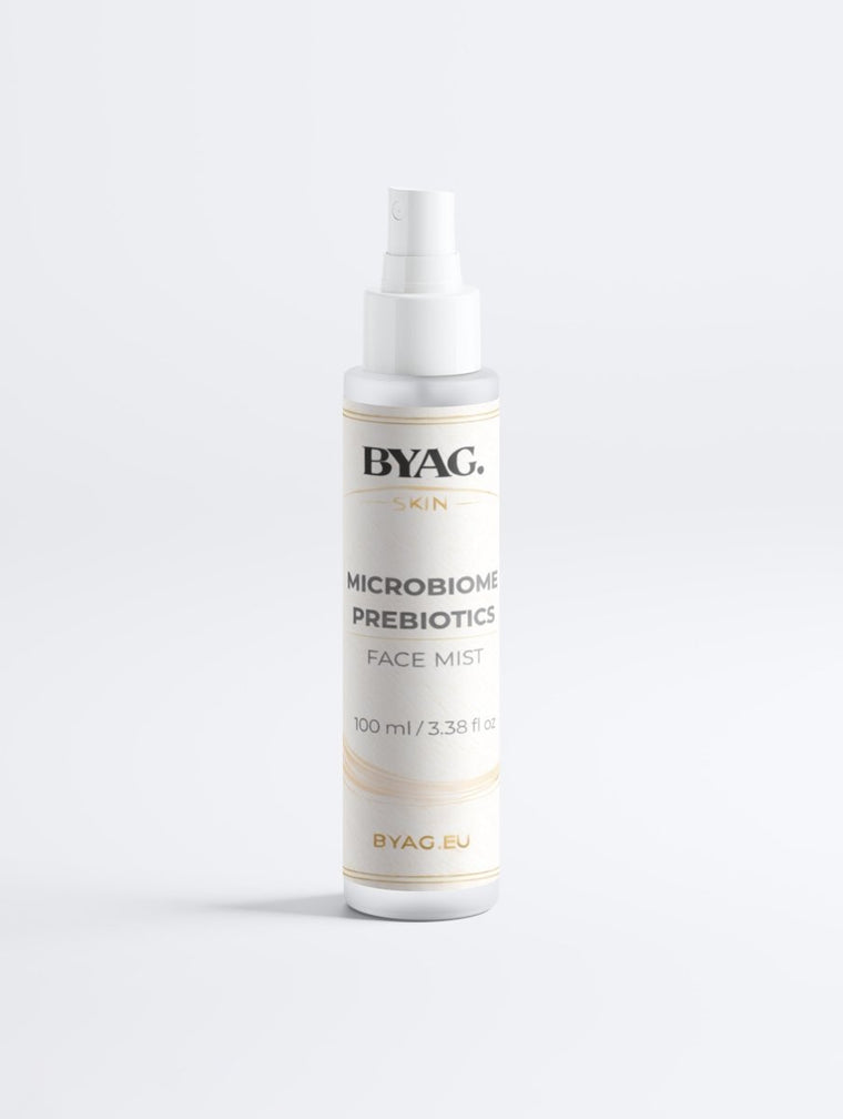 BYAG. Microbiome Prebiotics Face Mist
