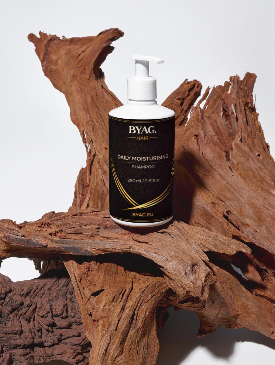 BYAG moisturising shampoo hydrating hair