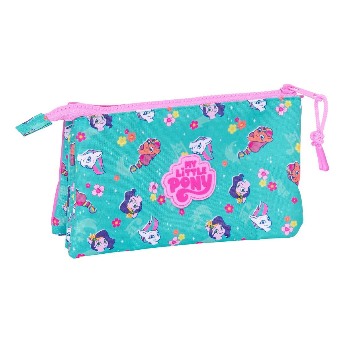 My Little Pony Dreifach-Federmäppchen Magic Rosa Türkis – Produktbild 1