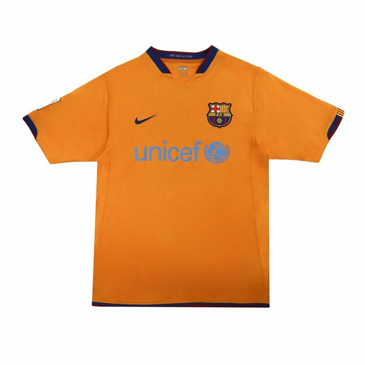 Nike Football Futbol Club Barcelona 07-08 Away (third Kit) Men's T-Shirt - Orange - BYAG.Men's T-ShirtBigbuyBYAG.S6454495Nike Football Futbol Club Barcelona 07-08 Away (third Kit) Men's T-Shirt - OrangeXL