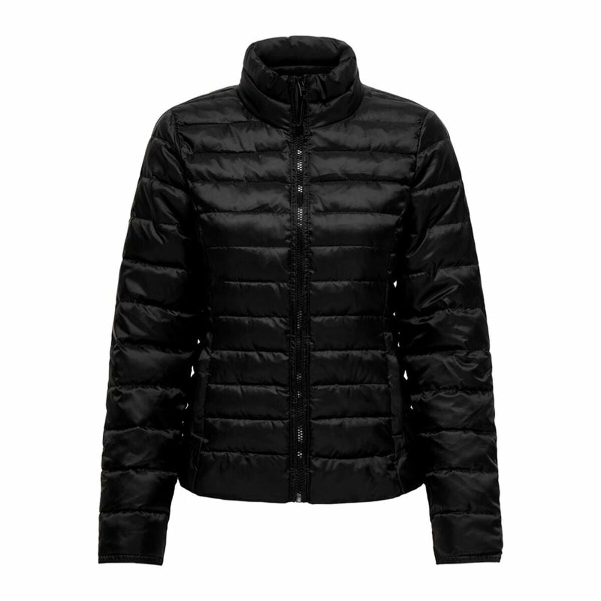 Only Damen-Sportjacke Onltahoe Quilted Schwarz – Produktbild 1