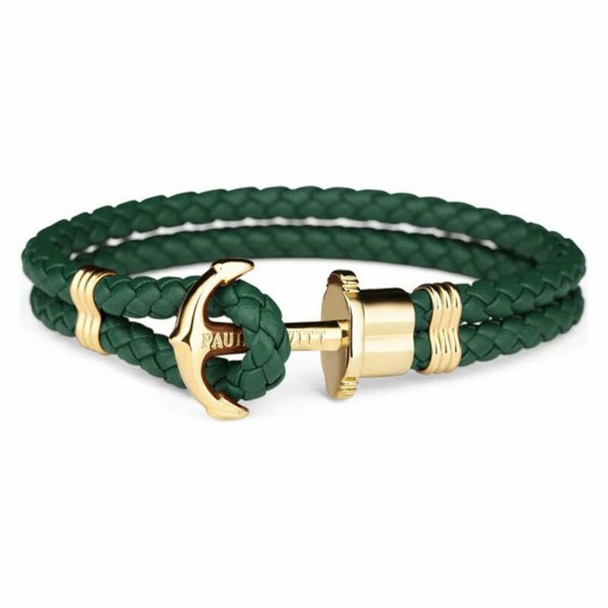 Paul Hewitt Armband PH-PH-L-G-G Grün - BYAG.ArmbandPaul HewittBYAG.S0349354Paul Hewitt Armband PH-PH-L-G-G Grün – 19,5 cm19,5 cm