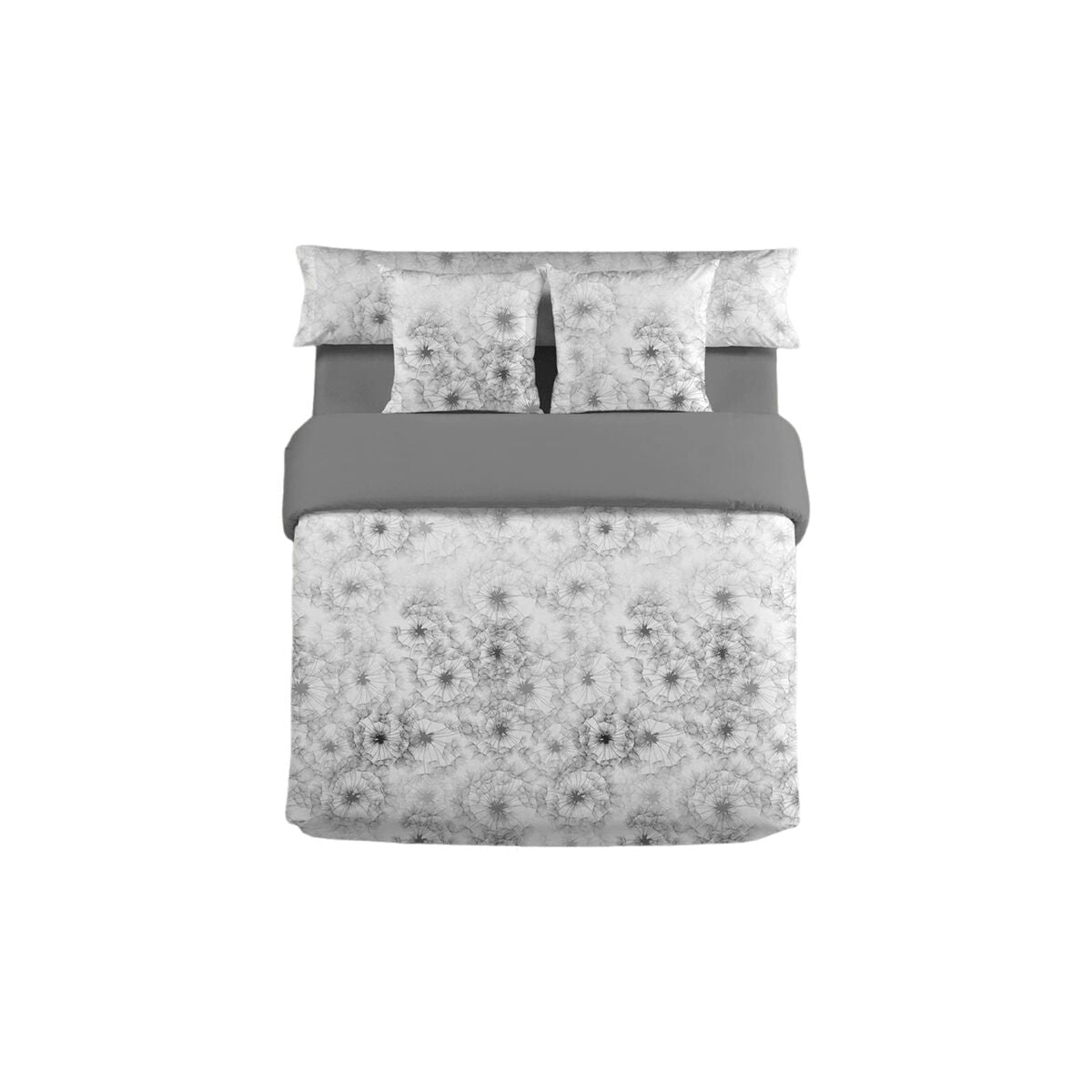 Pierre Cardin Duvet Abdeckung Set JEWEL Grau Doppelt – Produktbild 1