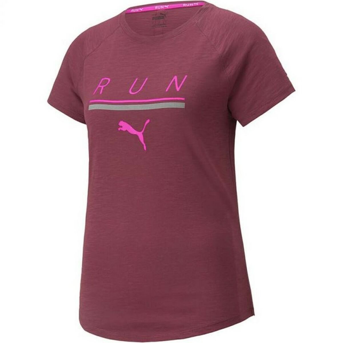 Puma Damen Kurzarm T-Shirt Run 5K Logo - BYAG.T-ShirtPumaBYAG.S6438449Puma Damen Kurzarm T-Shirt Run 5K Logo – XSXS
