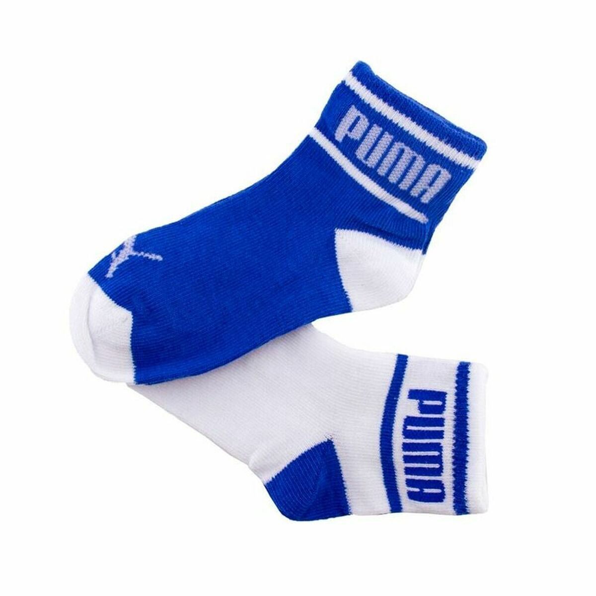 Puma Sportsocken Wording x2 Blau Unisex - BYAG.SockenPumaBYAG.S6445106Puma Sportsocken Wording x2 Blau Unisex – 23-2623-26
