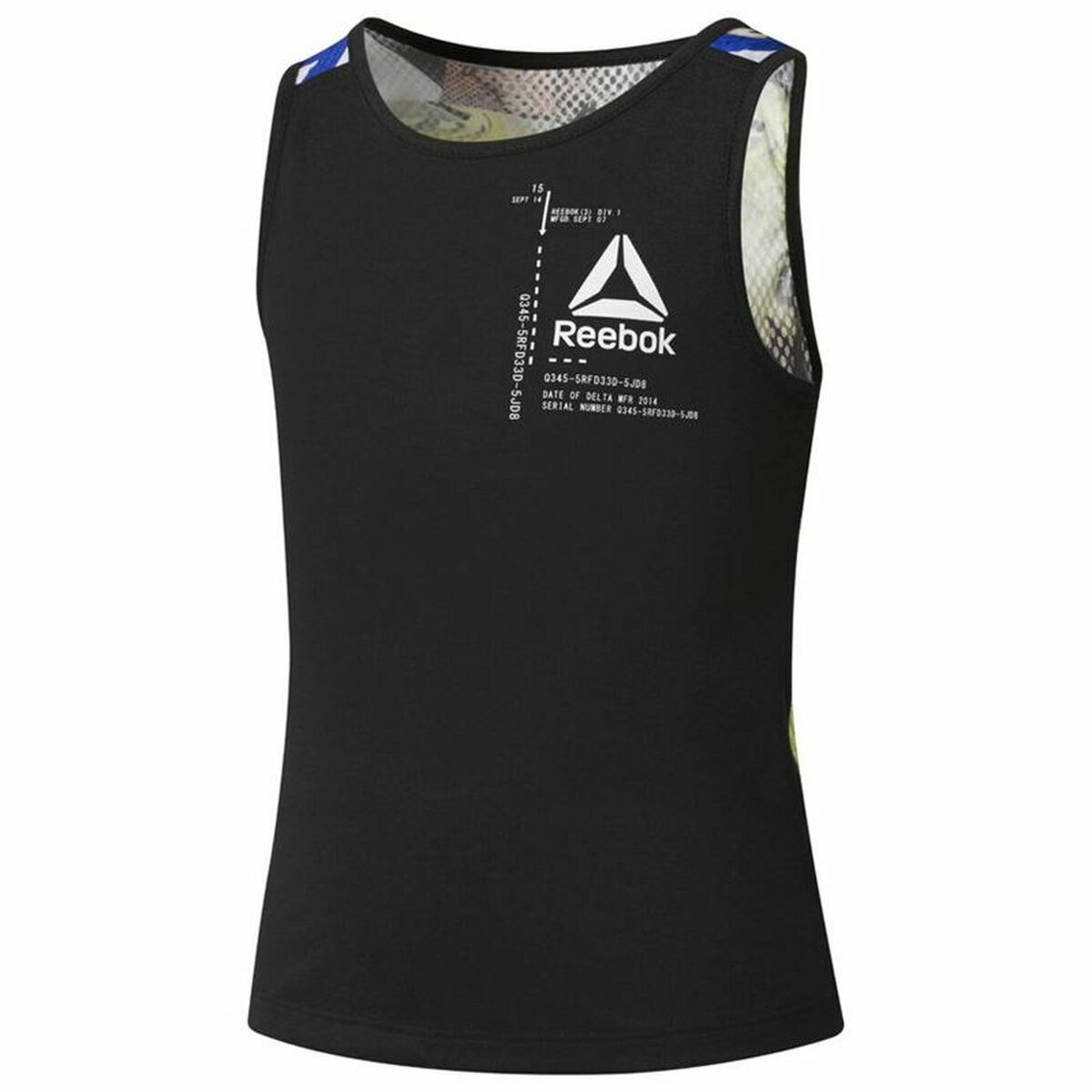 Reebok Damen Ärmellos T-Shirt Tank Schwarz - BYAG.T-ShirtReebokBYAG.S6453974Reebok Damen Ärmellos T-Shirt Tank Schwarz – XSXS