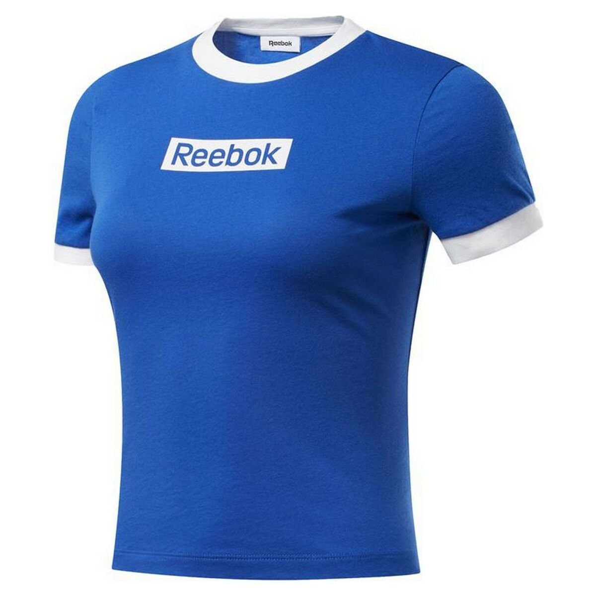 Reebok Damen Kurzarm T-Shirt Essentials Linear Logo Blau - BYAG.T-ShirtReebokBYAG.S6405850Reebok Damen Kurzarm T-Shirt Essentials Linear Logo Blau – XSXS