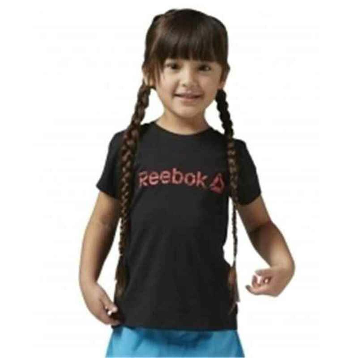 Reebok Kinder Kurzarm T-Shirt G ES Tee Bas Schwarz - BYAG.T-ShirtReebokBYAG.S2001192Reebok Kinder Kurzarm T-Shirt G ES Tee Bas Schwarz – LL