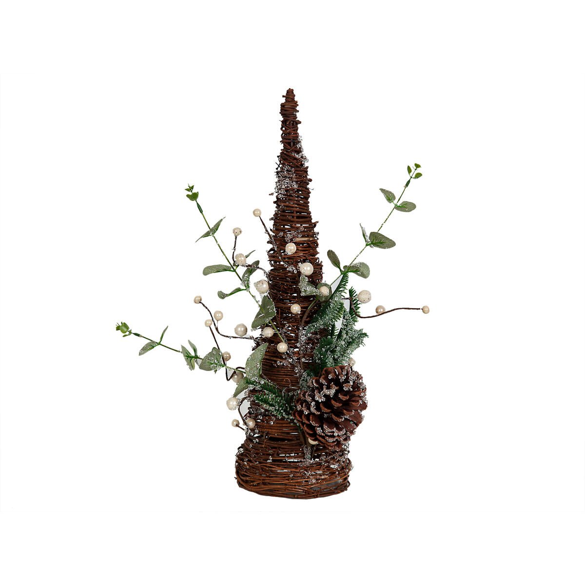 Romimex Weihnachtsbaum Polyethylen Pine cone – Produktbild 1