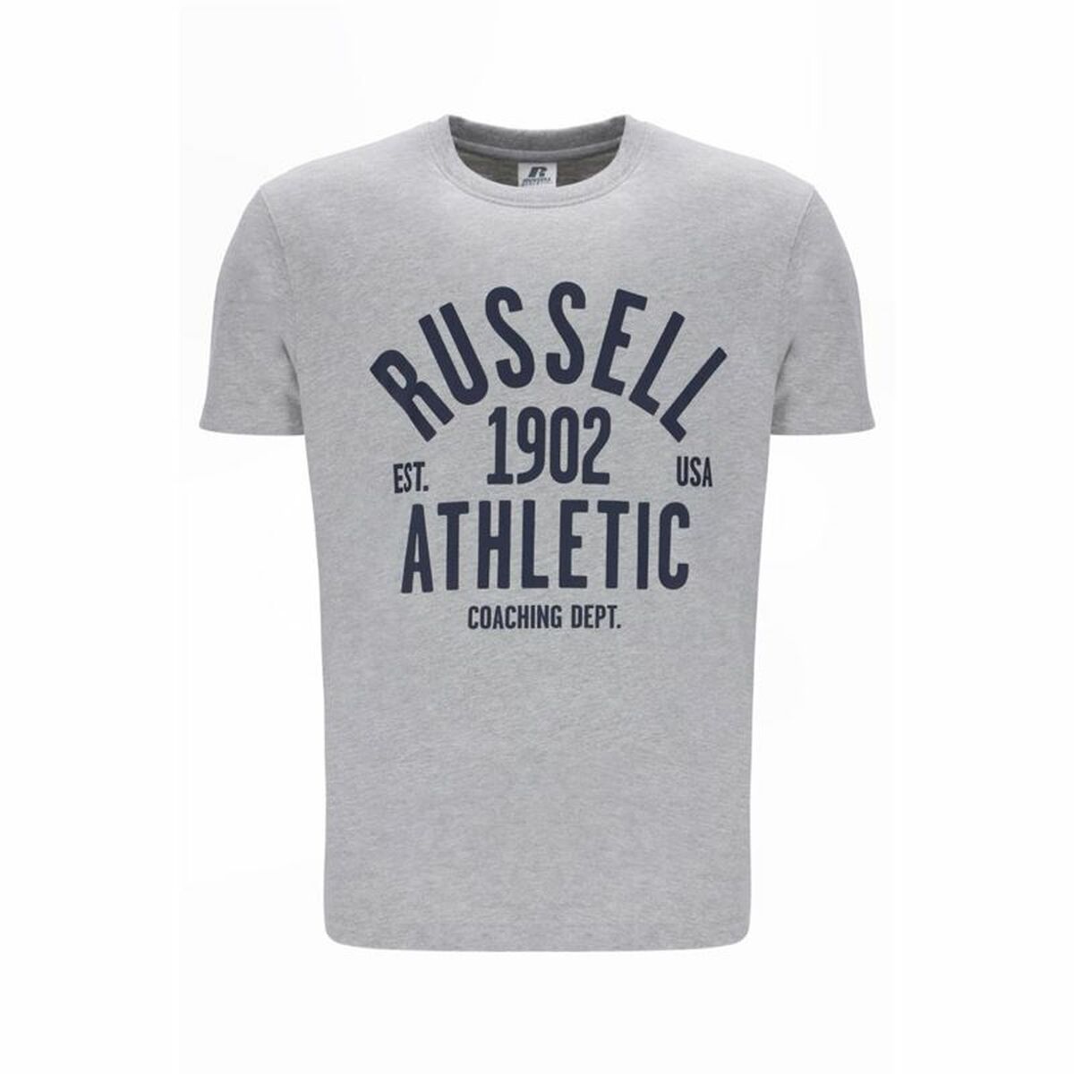 Russell Athletic Herren-Kurzarm-T-Shirt AMT A40101 Grau – Produktbild 1