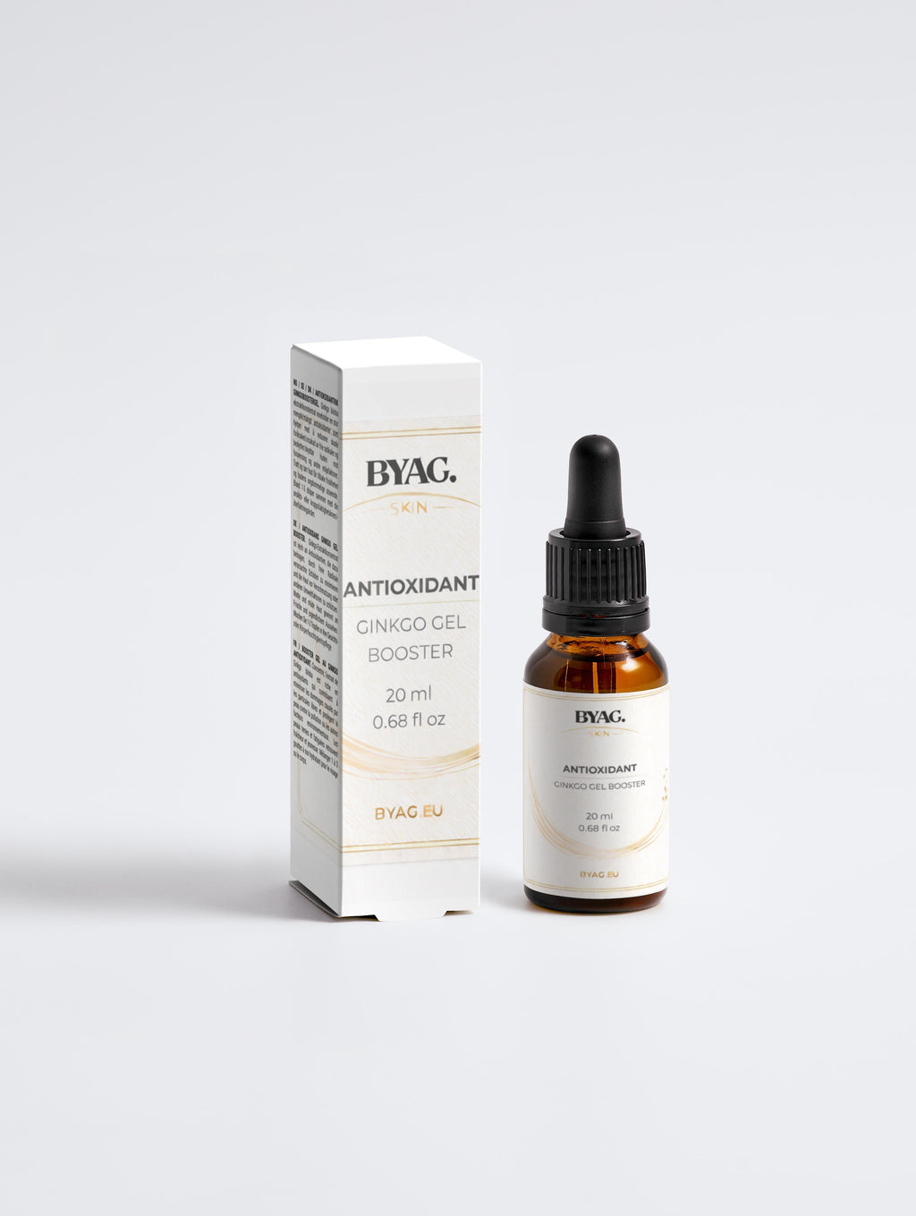 BYAG. Antioxidativer Ginkgo Gel-Booster – Produktansicht 1