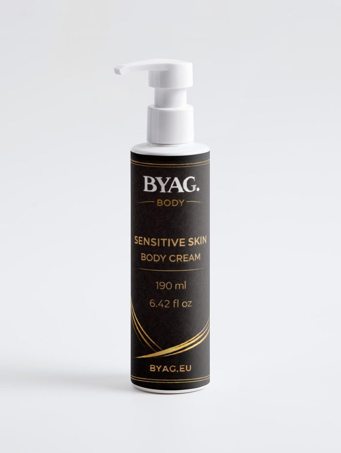 BYAG. MEN – Sensitive Skin Body Cream – Gentle Care