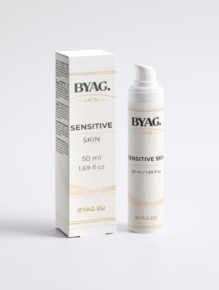 BYAG sensitive skin moisturiser