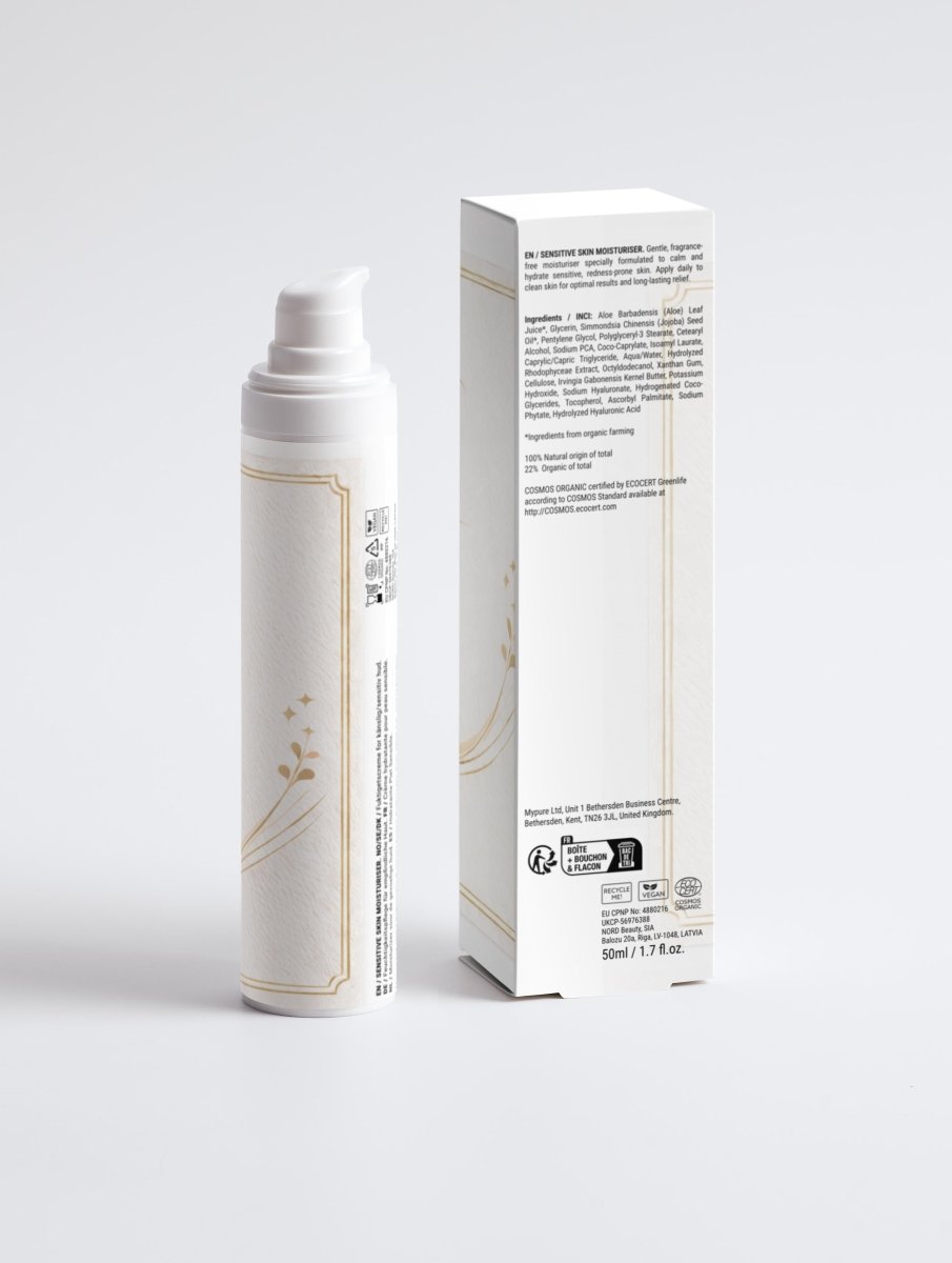 BYAG sensitive skin moisturiser