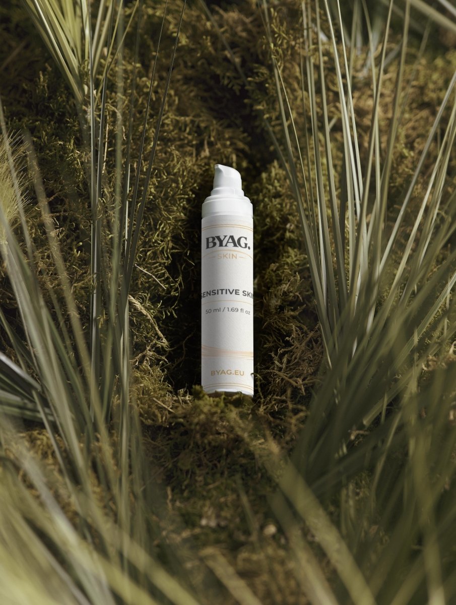 BYAG sensitive skin moisturiser