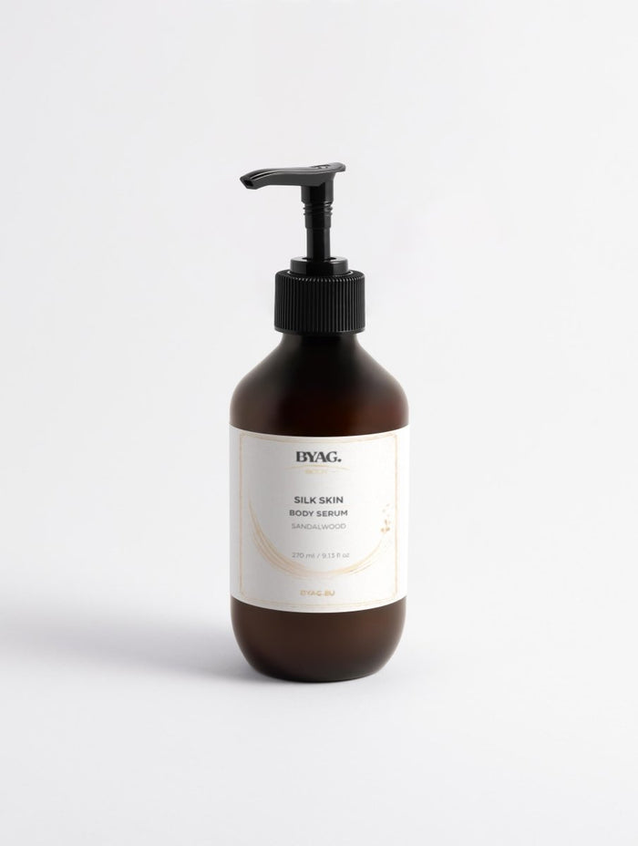 BYAG. Silk Skin Body Serum – Spices & Sandalwood
