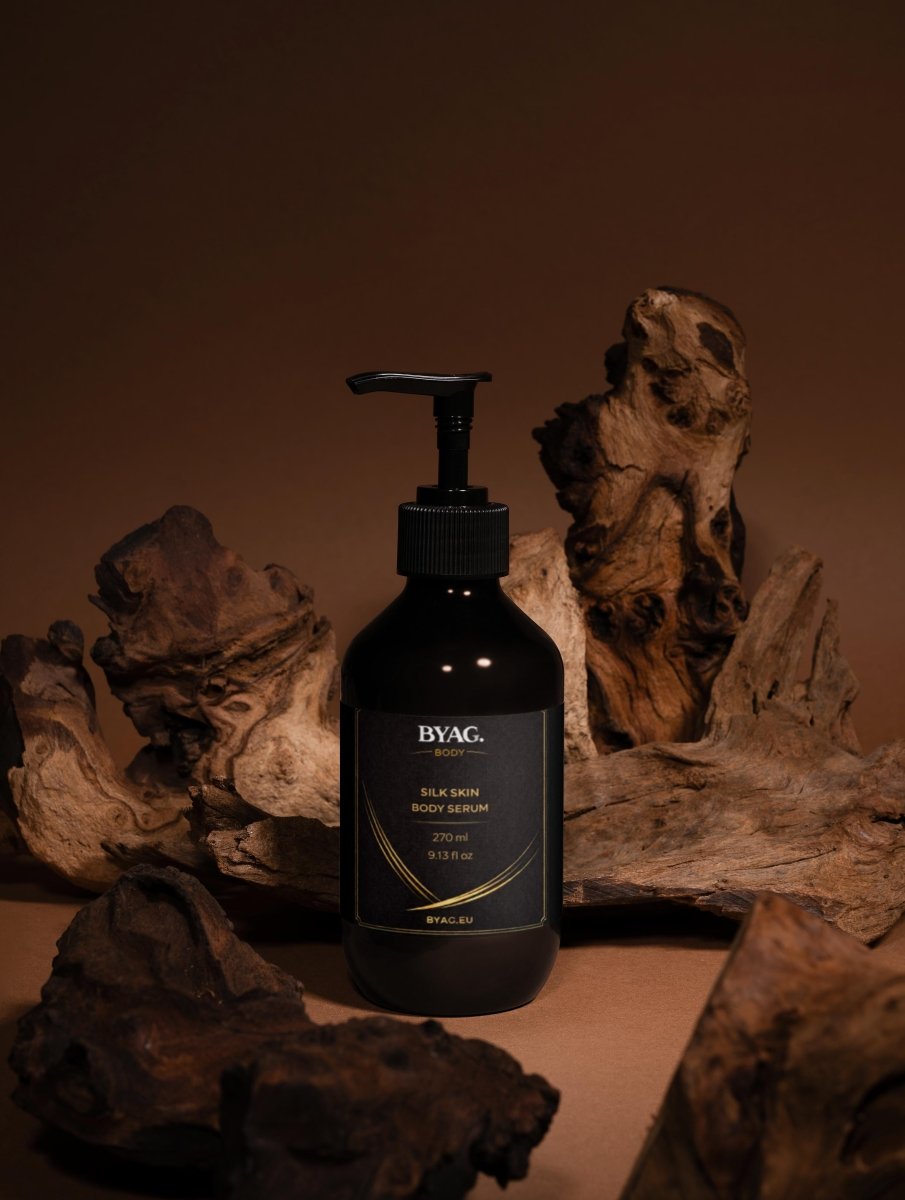 BYAG Silk Skin Body Serum Amber Leather