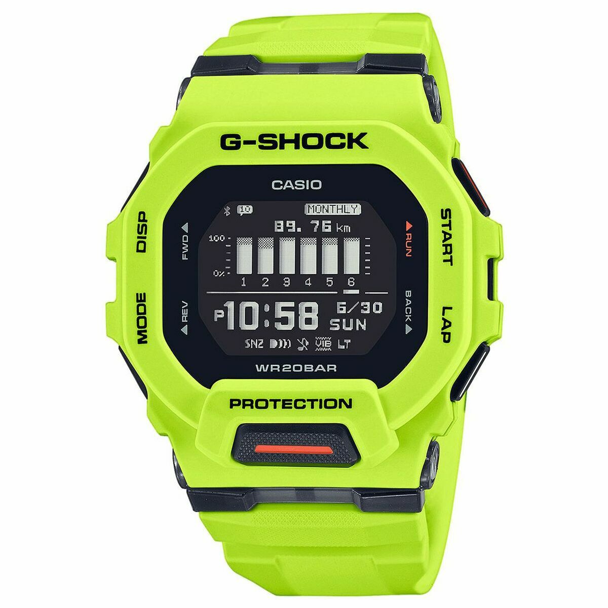 Smartwatch Casio G-SQUAD STEP TRACKER BLUETOOTH® Black - BYAG.Consumer ElectronicsBigbuyBYAG.S7232587Smartwatch Casio G-SQUAD STEP TRACKER BLUETOOTH® Black