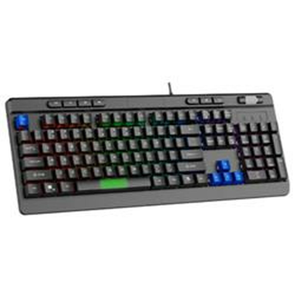 Sparco Gaming Keyboard SPMEMKEYBESP Schwarz Spanish Qwerty – Produktbild 1