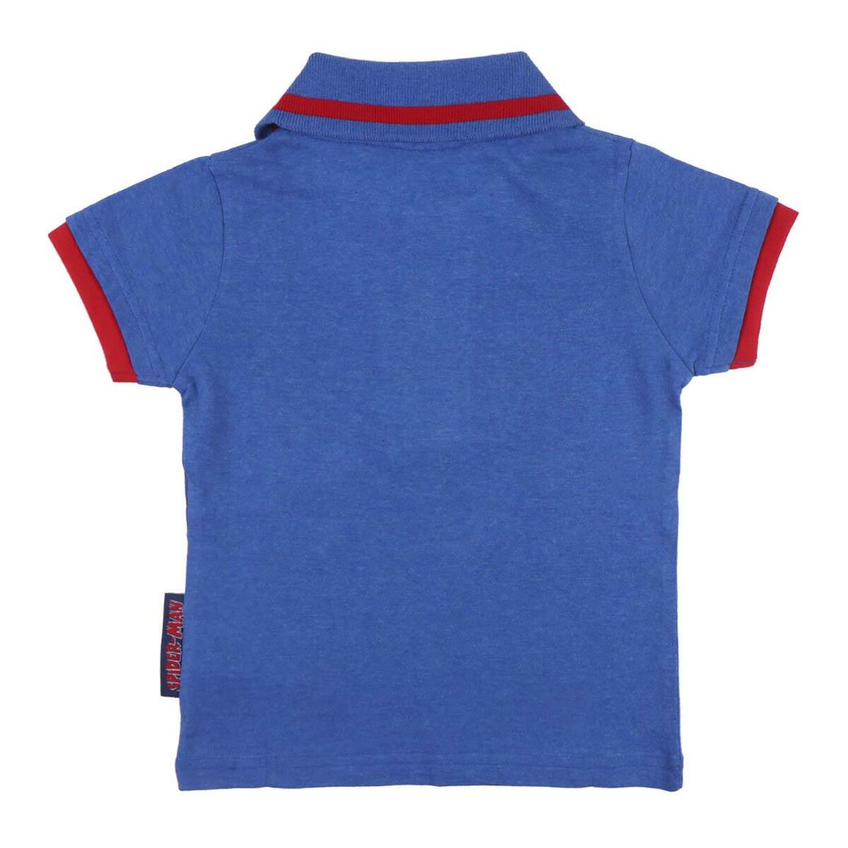 Spider-Man Kinder-Kurzarm-T-Shirt Blau – Produktbild 1