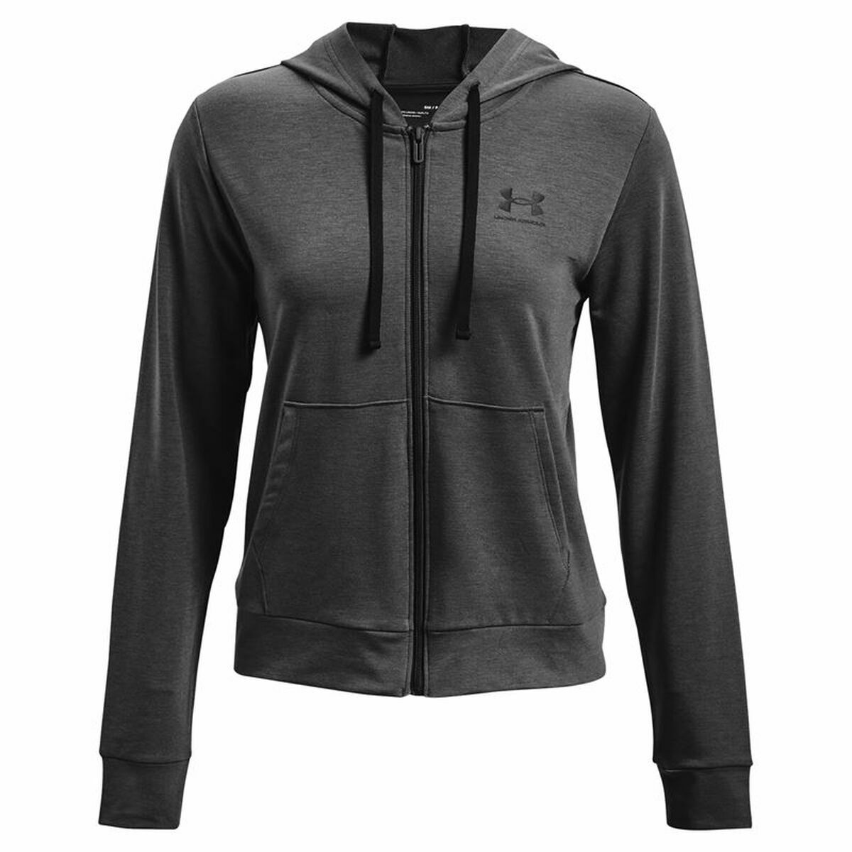 Under Armour Damen Hoodie Rival Terry FZ mit hood Dunkelgrau - BYAG.HoodieUnder ArmourBYAG.S6459169Under Armour Damen Hoodie Rival Terry FZ mit hood Dunkelgrau – XLXL