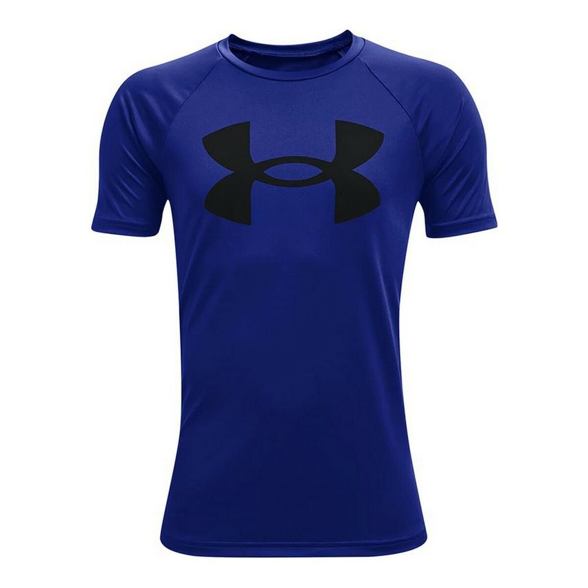 Under Armour Herren Kurzarm T-Shirt Tech Big Logo Blau - BYAG.T-ShirtUnder ArmourBYAG.S6418831Under Armour Herren Kurzarm T-Shirt Tech Big Logo Blau – AdultAdult