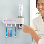 UV Toothbrush Steriliser with Stand and Toothpaste Dispenser Smiluv InnovaGoods - BYAG.Home and cooking, BathInnovaGoodsBYAG.V01031988435527817367V16H8E26948D2B065F3D9F880A2FBD45964AR5276096P3