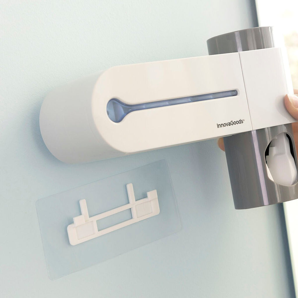 UV Toothbrush Steriliser with Stand and Toothpaste Dispenser Smiluv InnovaGoods - BYAG.Home and cooking, BathInnovaGoodsBYAG.V01031988435527817367V16H6C3ECDBC7A16DF18907B7168C7F2582FR5276104P5
