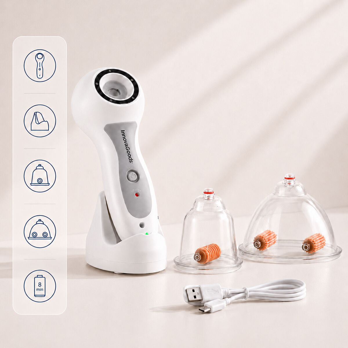 InnovaGoods Pro Anti-Cellulite Vacuum Device – Produktansicht 7