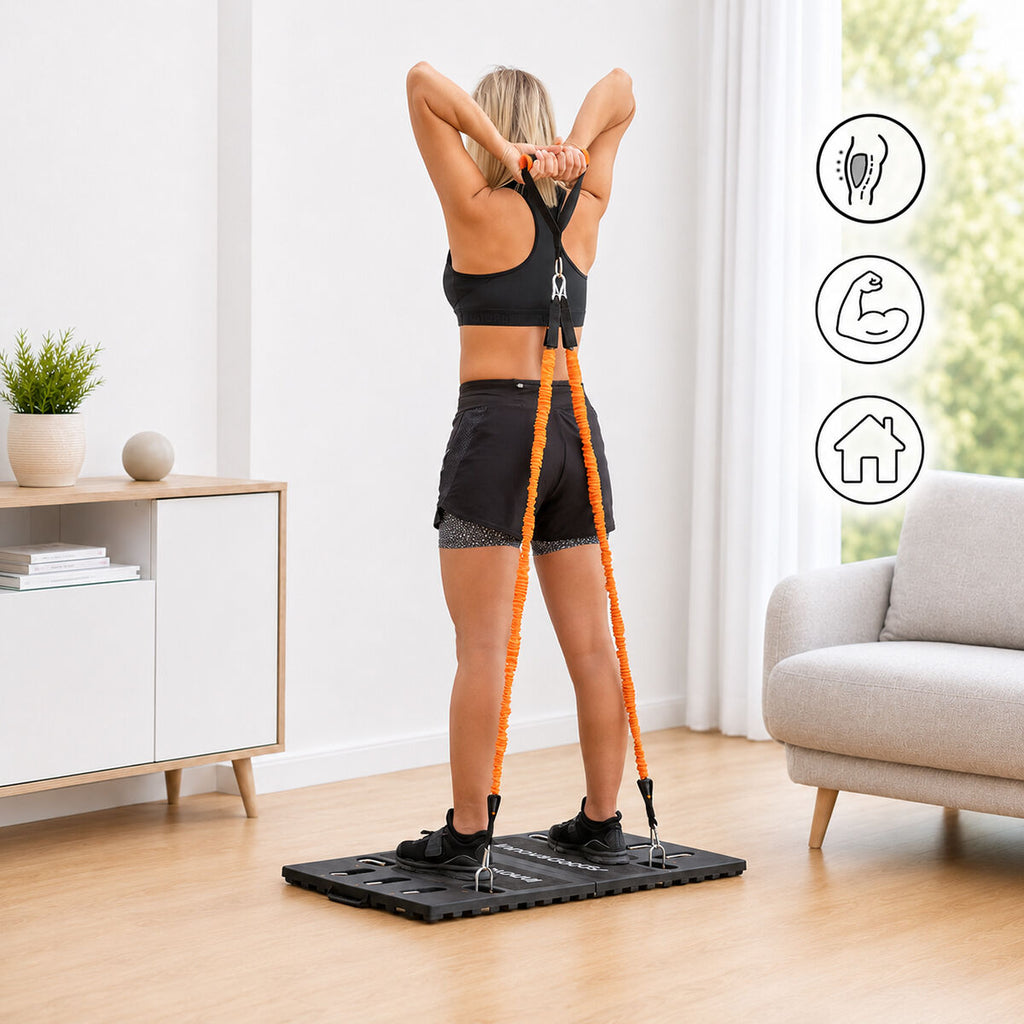 Integrated Tragbar Training System mit Trainingsanleitung Gympak Max InnovaGoods – Produktansicht 8