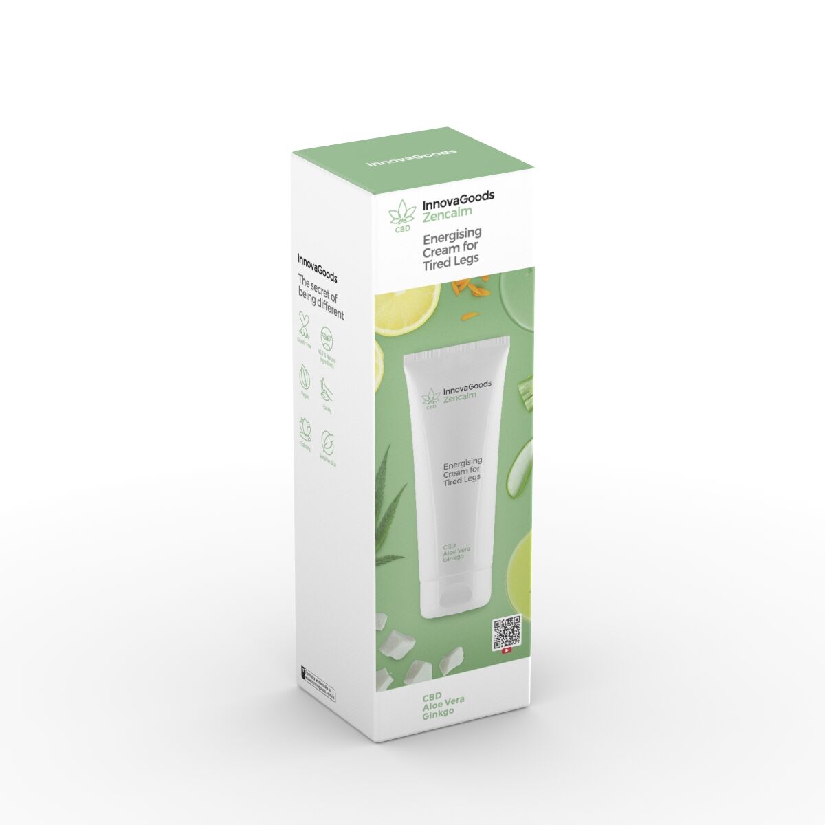 InnovaGoods Energising Creme für Tired Legs CBD Zencalm 200 ml – Produktansicht 8