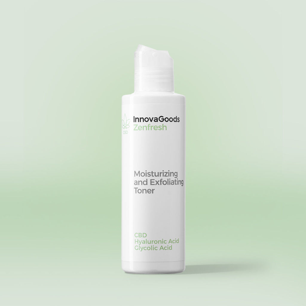 InnovaGoods Feuchtigkeitsspendender Peeling-Gesichtstoner CBD Zenfresh 150 ml – Produktansicht 1