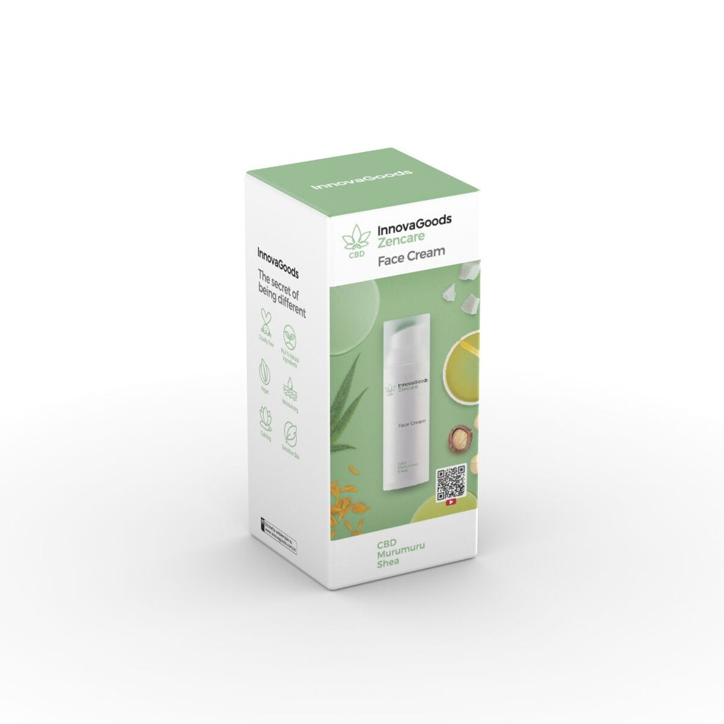 InnovaGoods Feuchtigkeitspflege fürs Gesicht CBD Zencare 50 ml – Produktansicht 9