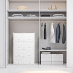 InnovaGoods Mobiler modularer Schuhschrank Weiß – Produktansicht 6