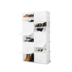 InnovaGoods Mobiler modularer Schuhschrank Weiß – Produktansicht 9