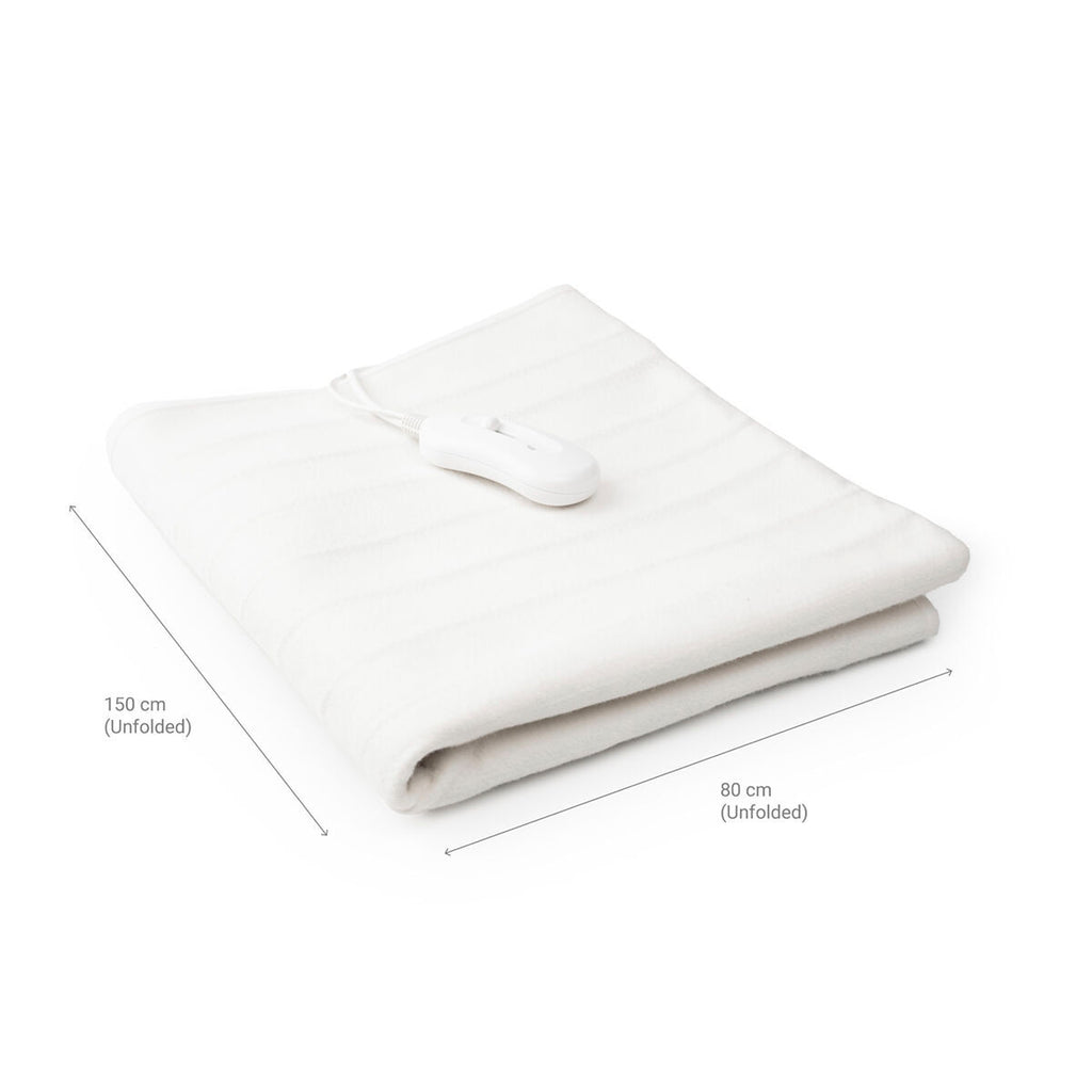 InnovaGoods Single Electric Underblanket Krewarm 60 W 80 x 150 cm Weiß – Produktansicht 7