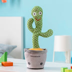 Wiederaufladbar Dancing and Talking Cactus with Music and Multicoloured LED Cacxi InnovaGoods – Produktbild 2