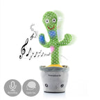 Wiederaufladbar Dancing and Talking Cactus with Music and Multicoloured LED Cacxi InnovaGoods – Produktbild 5