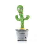 Wiederaufladbar Dancing and Talking Cactus with Music and Multicoloured LED Cacxi InnovaGoods – Produktbild 6