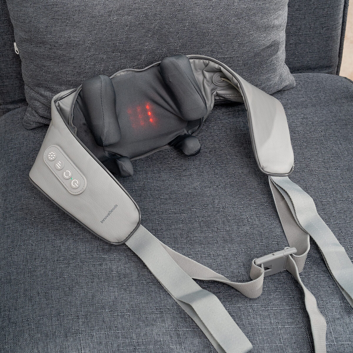 InnovaGoods Wiederaufladbar 6D Neck & Back Massagegerät Silax – Produktansicht 9