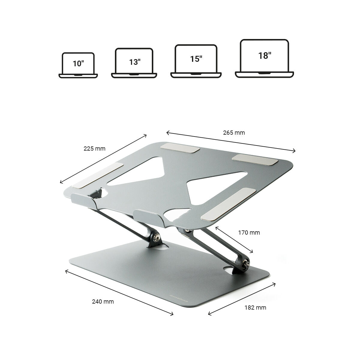 InnovaGoods Klappbar & Verstellbar Notebook Stand Lastan – Produktansicht 8